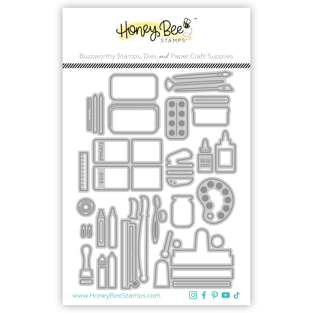 Honey Bee Lovely Layers Paper Crafting Supplies Dies hbds-llpcraf Product Image