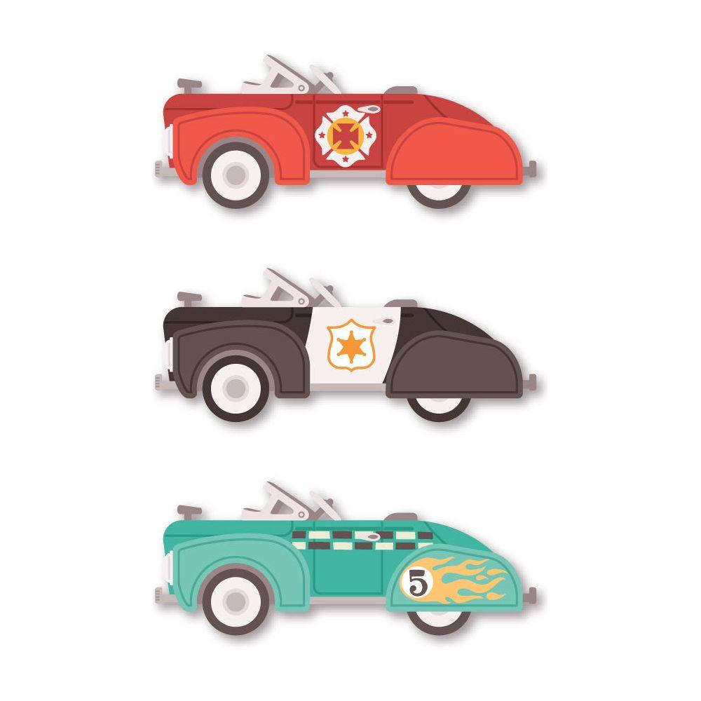 Honey Bee Lovely Layers Pedal Car Dies And Stencils Bundle Sample Vehicles