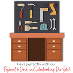 Honey Bee Lovely Layers Pegboard Garage Tools Dies hbds-llpgrt Alternative Image