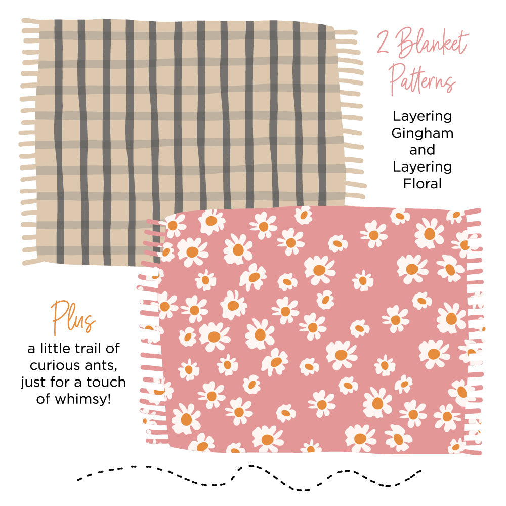 Honey Bee Lovely Layers Perfect Picnic Dies And Picnic Blanket Stencils Bundle Curious Ants