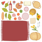 Honey Bee Lovely Layers Perfect Picnic Dies And Picnic Blanket Stencils Bundle Summertime