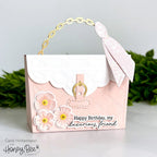 Honey Bee Lovely Layers Petals And Wings Dies hbds-llptlwg Happy Birthday To My Luxurious Friend
