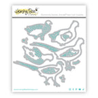 Honey Bee Lovely Layers Pheasant Dies hbds-llphea Metal Outlines in Package