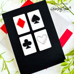 Honey Bee Lovely Layers Playing Cards Dies hbds-llplay Deck Of Card