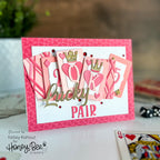 Honey Bee Lovely Layers Playing Cards Dies hbds-llplay Lucky Pair Card