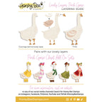 Honey Bee Lovely Layers Porch Goose Dies hbds-llprchg Layering Guide