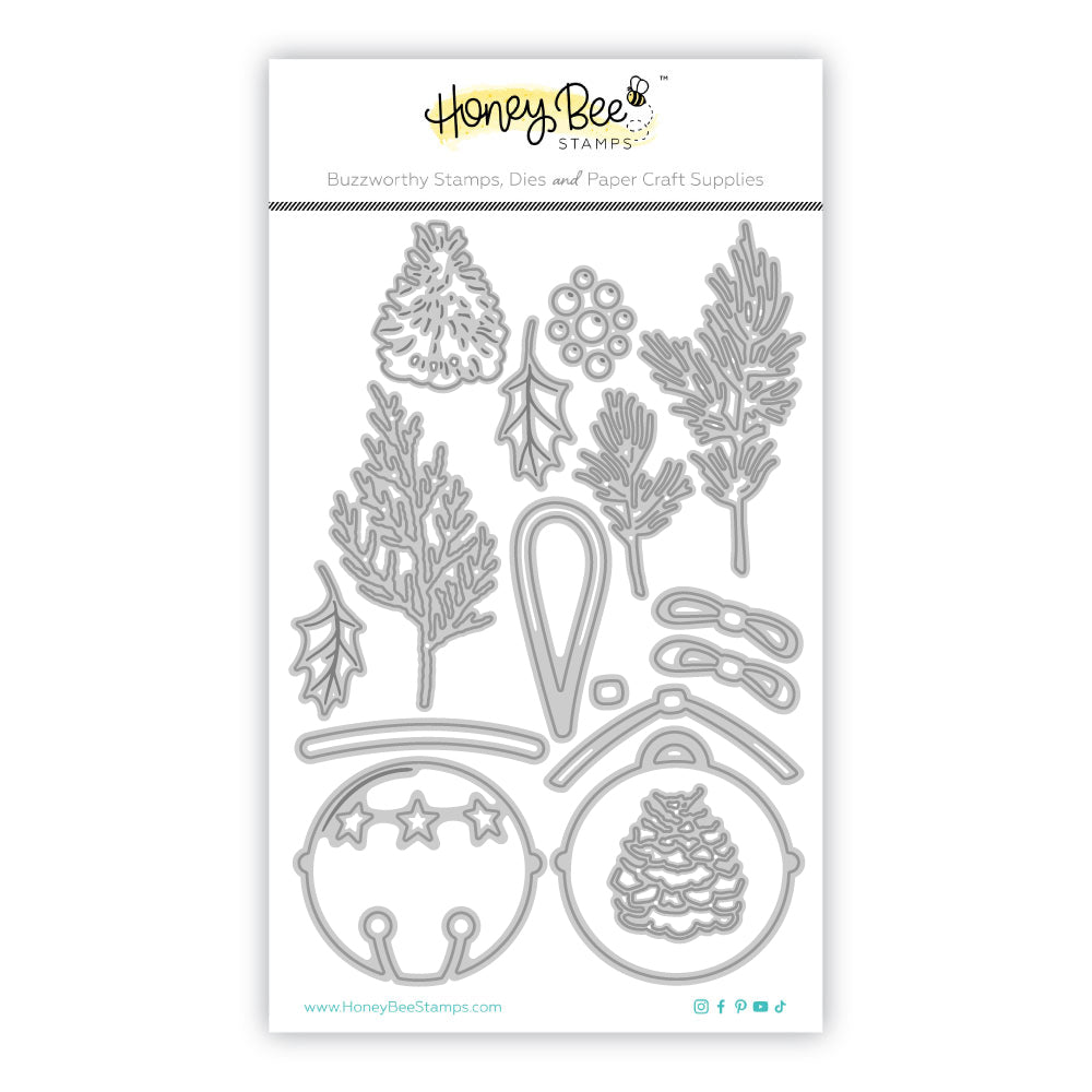 Honey Bee Lovely Layers Sleigh Bell Dies hbds-llslbl Product Image