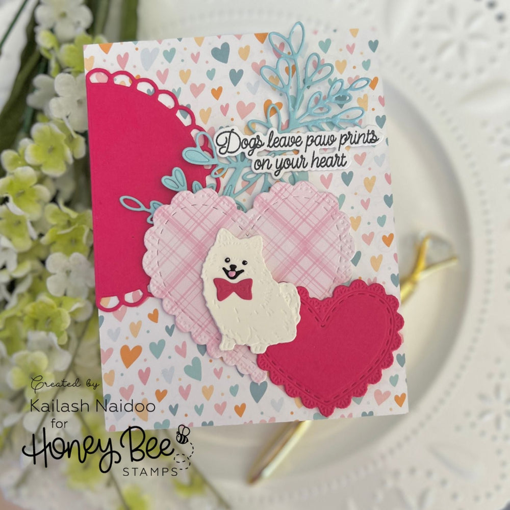 Honey Bee Lovely Layers Small Dogs Dies hbds-llsmld Kailash Naidoo Card 2