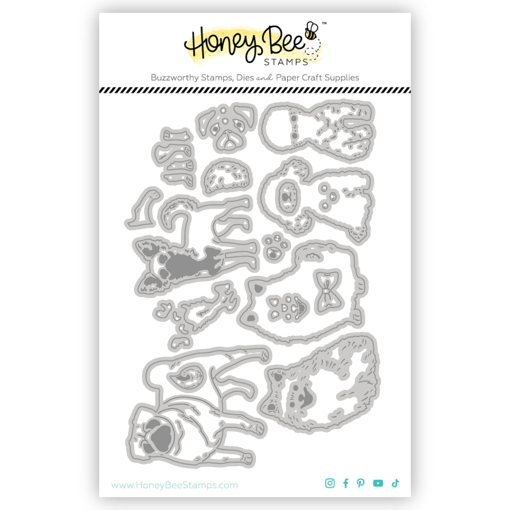 Honey Bee Lovely Layers Small Dogs Dies hbds-llsmld Product Image