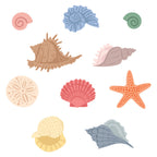 Honey Bee Lovely Layers Small Seashells Dies hbds-llsmsea