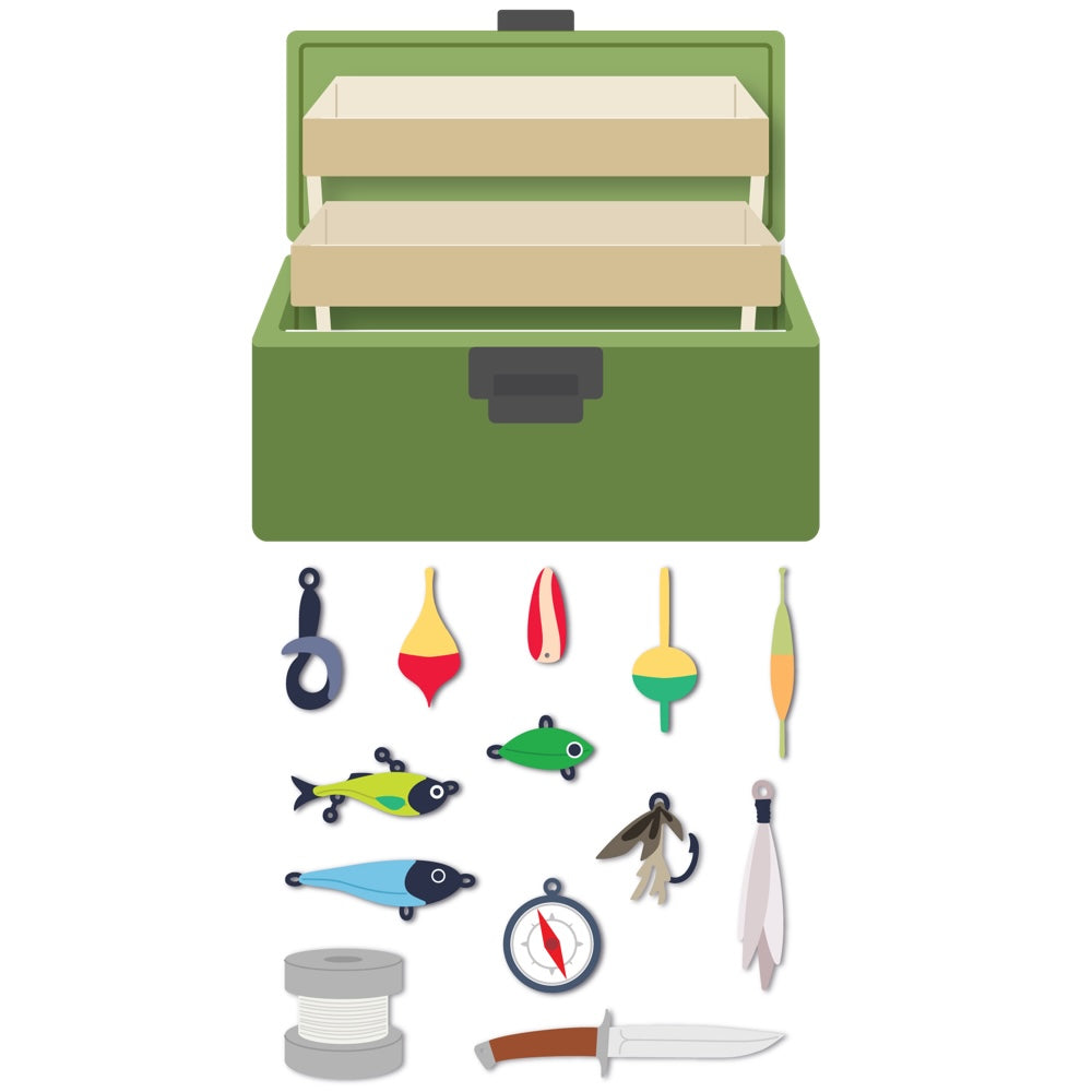 Honey Bee Lovely Layers Tackle Box And Add On Dies Bundle