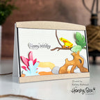 Honey Bee Lovely Layers Tank Terrarium Dies hbds-llterao Kelley Kohout Card