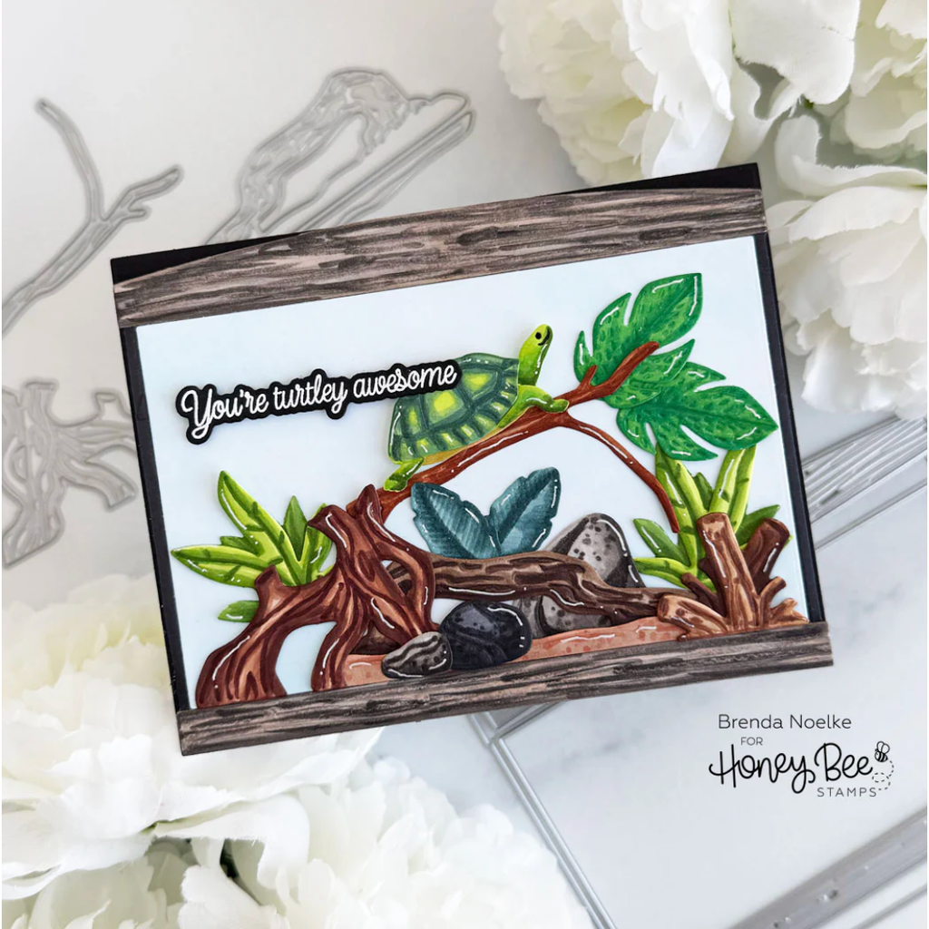 Honey Bee Lovely Layers Tank Terrarium Dies hbds-llterao Pets Card | color-code:ALT02