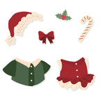 Honey Bee Lovely Layers Teddy Bear And Holiday Add On Dies Bundle Teddy Add On Assembled