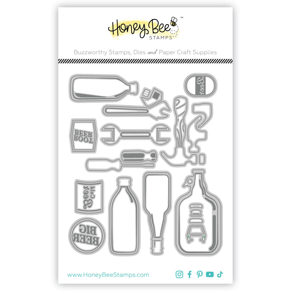 Honey Bee Lovely Layers Tool Box Add-On Dies hbds-lltlad Packaging View