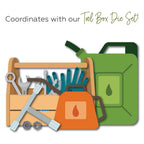 Honey Bee Lovely Layers Tool Box Mechanics Add Ons Dies hbds-llmectb Masculine Garage