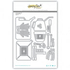 Honey Bee Lovely Layers Tool Box Mechanics Add Ons Dies hbds-llmectb Packaging View