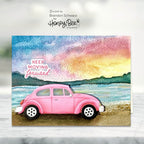 Honey Bee Lovely Layers Vintage Bug Dies hbds-llvtgbg Masculine Encouragement Card