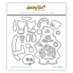 Honey Bee Lovely Layers Vintage Santa Dies hbds-llvnst Product Image Card