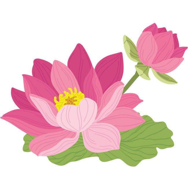 Honey Bee Lovely Layers Water Lily Die Set hbds-llwater