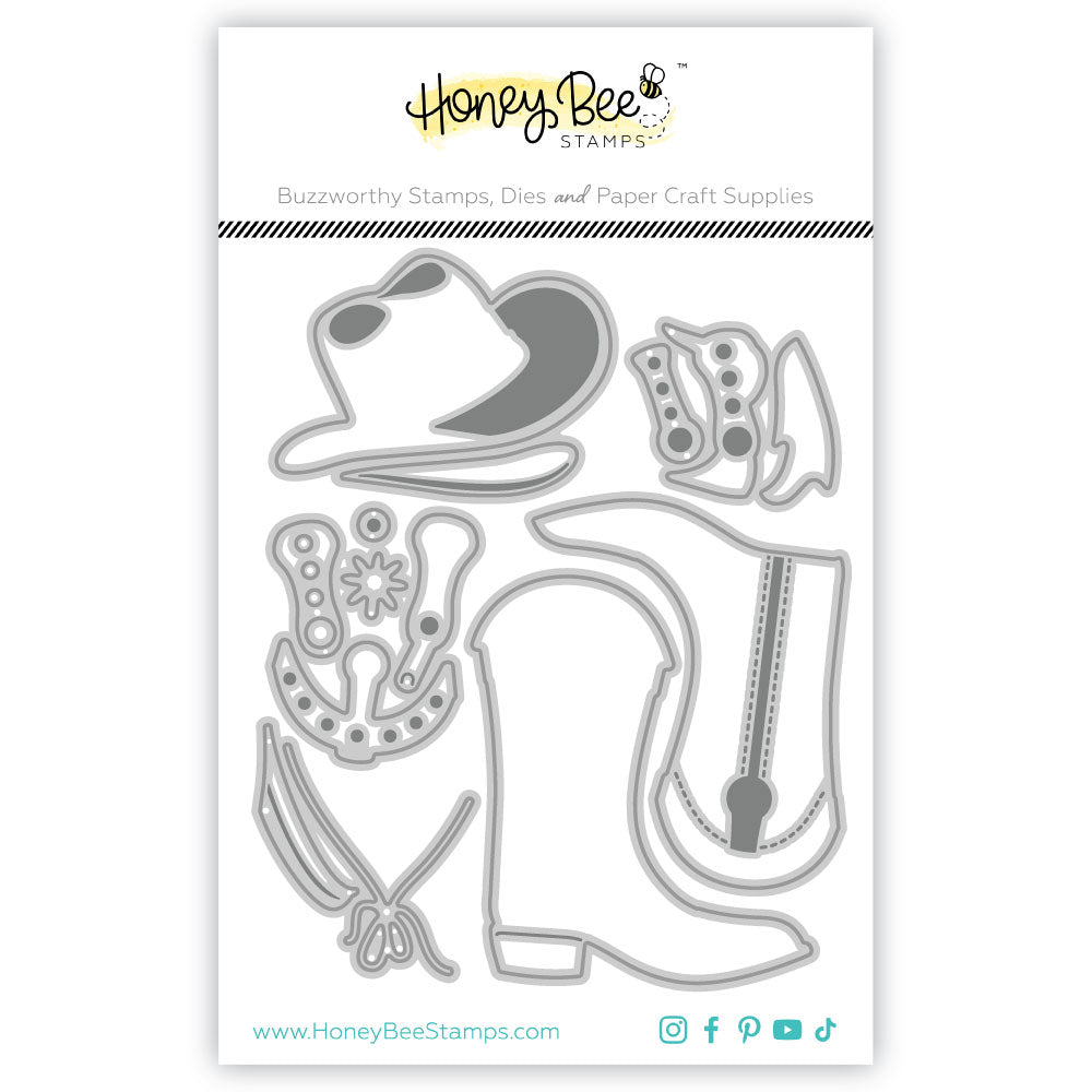 Honey Bee Lovely Layers Western Wear Dies hbds-llwewr Product Image