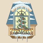 Honey Bee Lovely Layers Window And Holiday Add-On Dies Bundle HBDS-LLWNDHLLL Tree And Lights