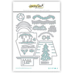 Honey Bee Lovely Layers Window And Holiday Add-On Dies Bundle HBDS-LLWNDHLL in Package
