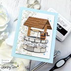 Honey Bee Lovely Layers Wishing Well Dies hbds-llwwell Encouragement Card