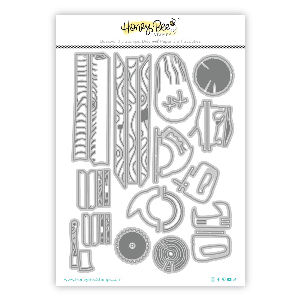 Honey Bee Lovely Layers Woodworking Dies hbds-llwwrk Product Image