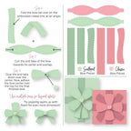 Honey Bee Lovely Layers Wrap It Up Dies hbds-llwrpiu Instruction Sheet