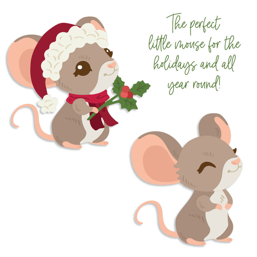 Honey Bee Lovely Layouts Cute Mouse Dies hbds-llmouse – Simon Says Stamp