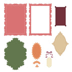 Honey Bee Lovely Layouts Framed In Fall Dies hbds-llfrmifl Product Pieces