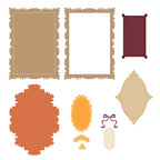 Honey Bee Lovely Layouts Framed In Fall Dies hbds-llfrmifl Product Pieces Images