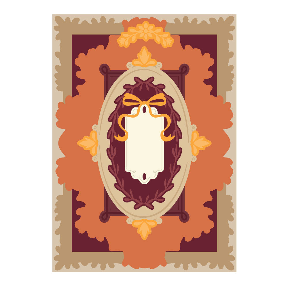 Honey Bee Lovely Layouts Framed In Fall Dies hbds-llfrmifl Product View