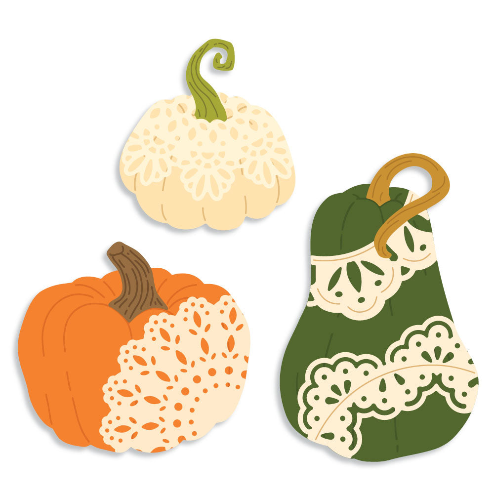 Honey Bee Lovey Layers Boho Pumpkins Dies hbds-llbohop Product Image
