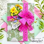 Honey Bee Luxurious Friend Clear Stamps And Dies Bundle Just For You Bow Card