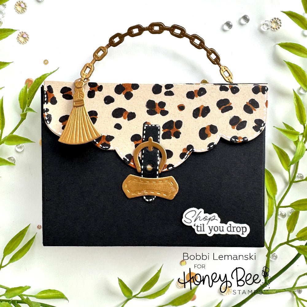 Honey Bee Luxurious Friend Clear Stamps And Dies Bundle Shop Until You Drop Purse