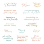 Honey Bee Luxurious Friend Clear Stamps hbst-687