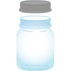 Honey Bee Mason Jar Vase Dies hbds-masjv