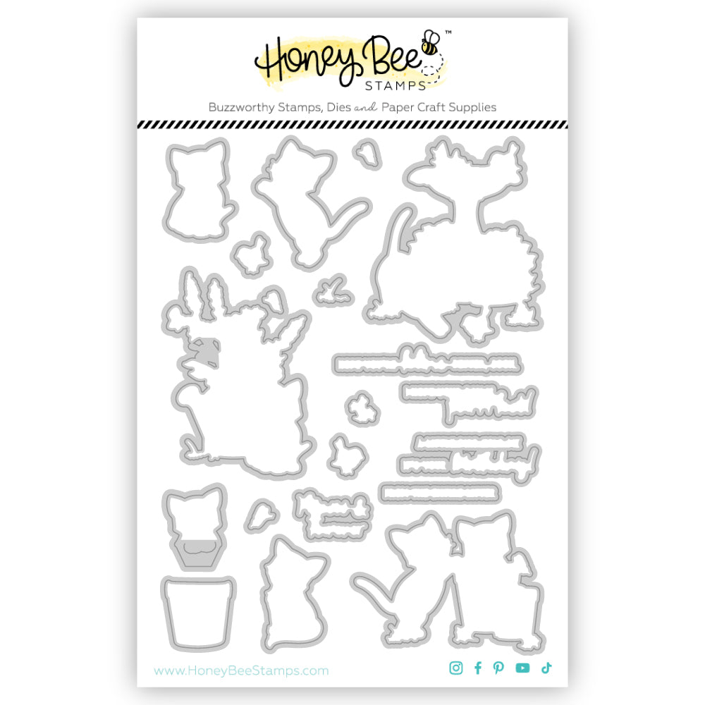 Honey Bee Meow And Furever Dies hbds-636 Product View