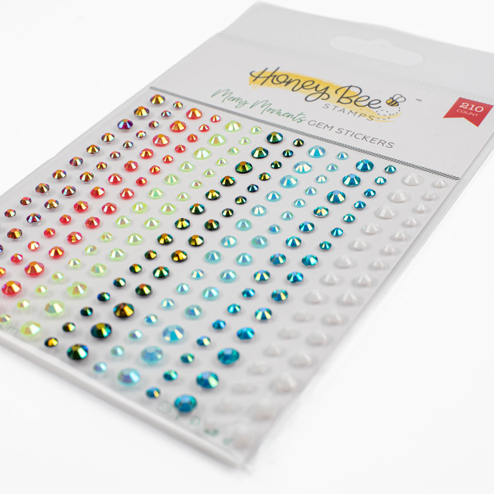 Honey Bee Merry Moments Gem Stickers hbgs-056