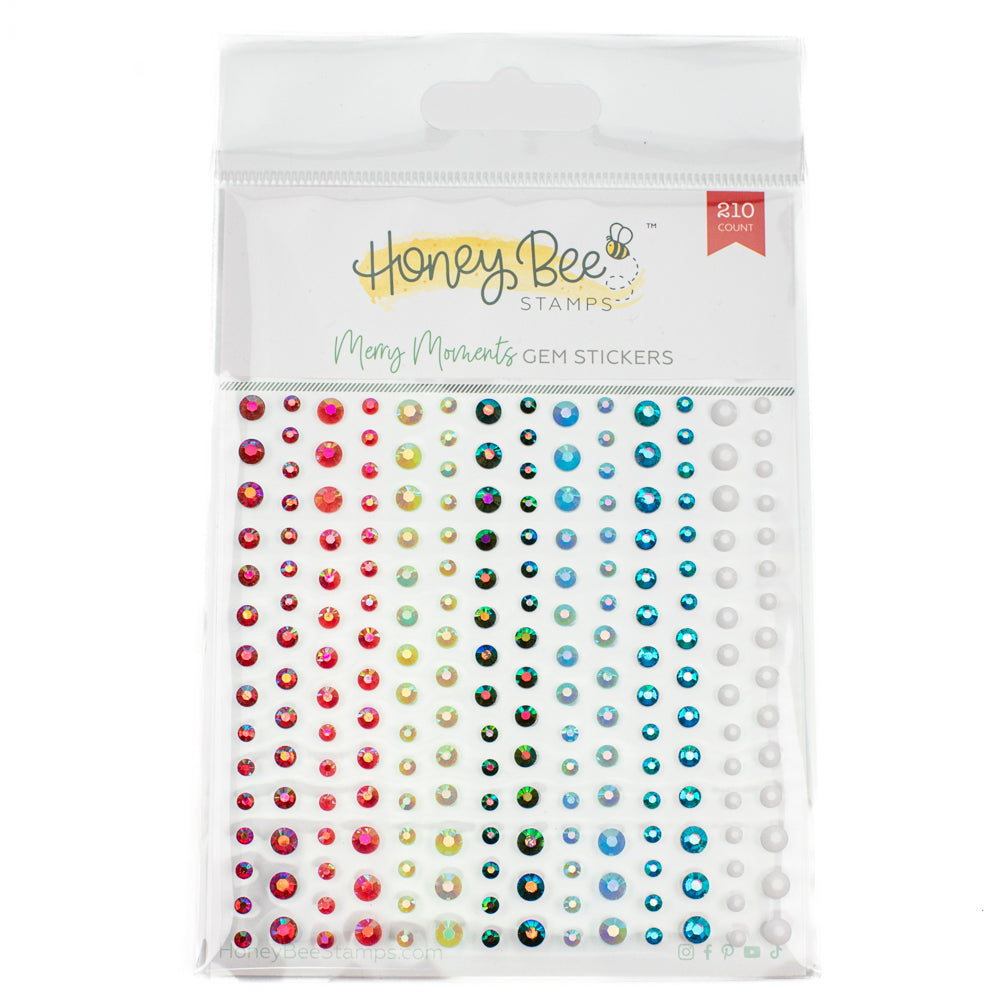 Honey Bee Merry Moments Gem Stickers hbgs-056 Product Image