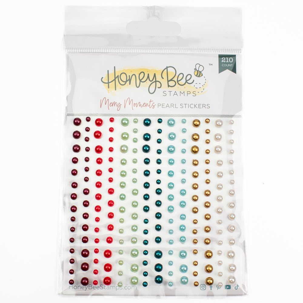 Honey Bee Merry Moments Pearl Stickers hbgs-prl26 Alternate Image