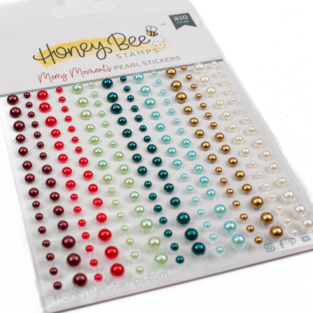 Honey Bee Merry Moments Pearl Stickers hbgs-prl26 Product Image