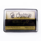 Honey Bee Metallic Gold Pigment Ink Pad hbink-mtgd
