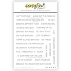 Honey Bee Mini Messages Birthday Clear Stamps hbst-529