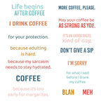 Honey Bee More Coffee Please Clear Stamps hbst-660