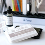 Honey Bee No Line Ink Pad And Reinker Bundle Glamour Shot with Open Ink Pad and Reinker