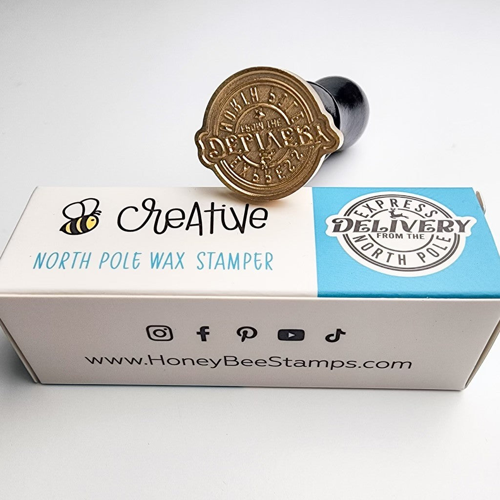Honey Bee North Pole Wax Stamper hbtl-ws-npole Packaging Image