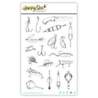 Honey Bee On The Line Cling Stamps And Dies Bundle HBST-679 Packaged